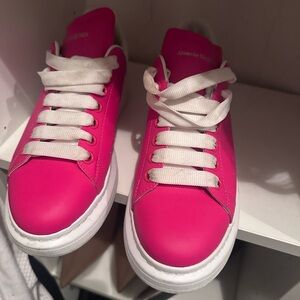 Alexander McQueen Pink Sneakers